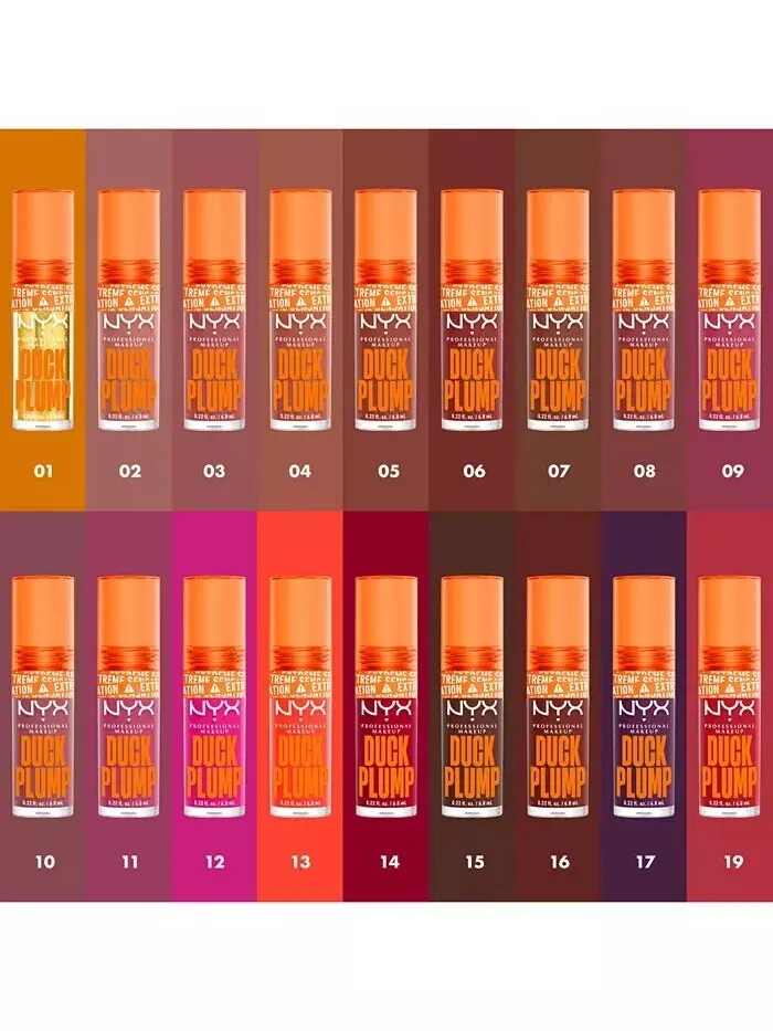 Блеск для губ Duck Plump Nyx Professional Makeup, цвет Twice The Spice — изображение 7 из 7