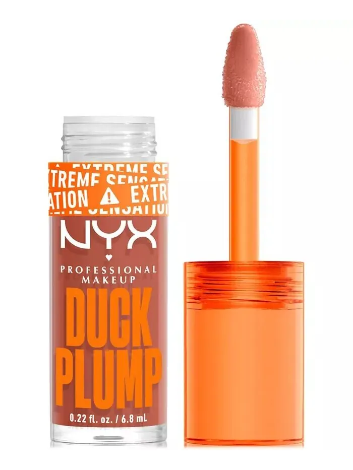 Блеск для губ Duck Plump Nyx Professional Makeup, цвет Clearly Spicy — изображение 1 из 7