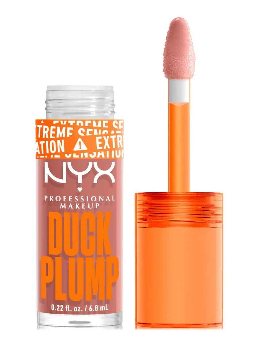 Блеск для губ Duck Plump NYX Professional Makeup, цвет bangin bare — изображение 1 из 8