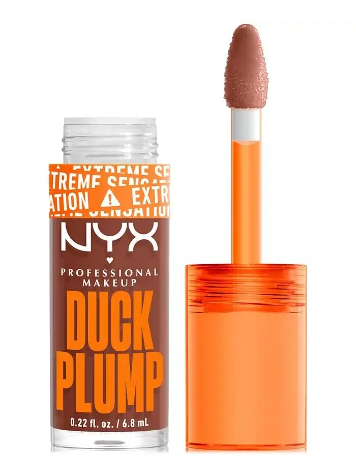 Блеск для губ Duck Plump Nyx Professional Makeup, цвет Mocha Me Crazy — изображение 1 из 7