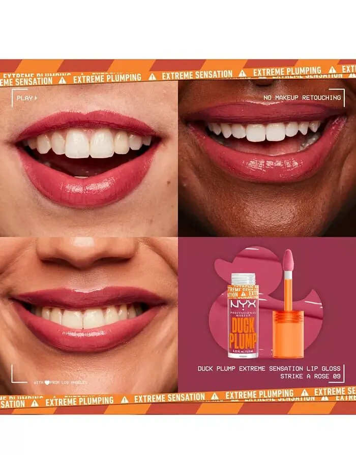 Блеск для губ Duck Plump Nyx Professional Makeup — изображение 5 из 7