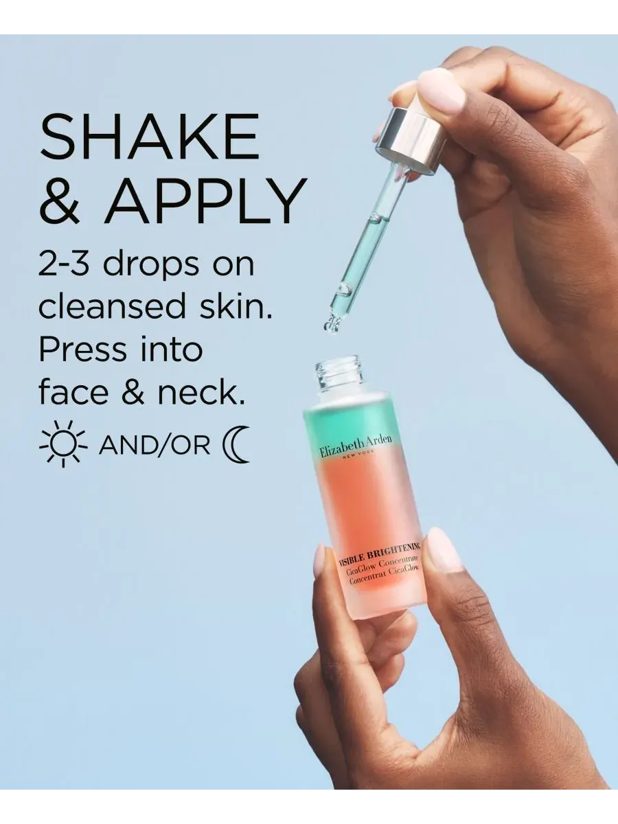 Сыворотка Elizabeth Arden — Осветляющий концентрат CicaGlow, 28 г — изображение 4 из 10