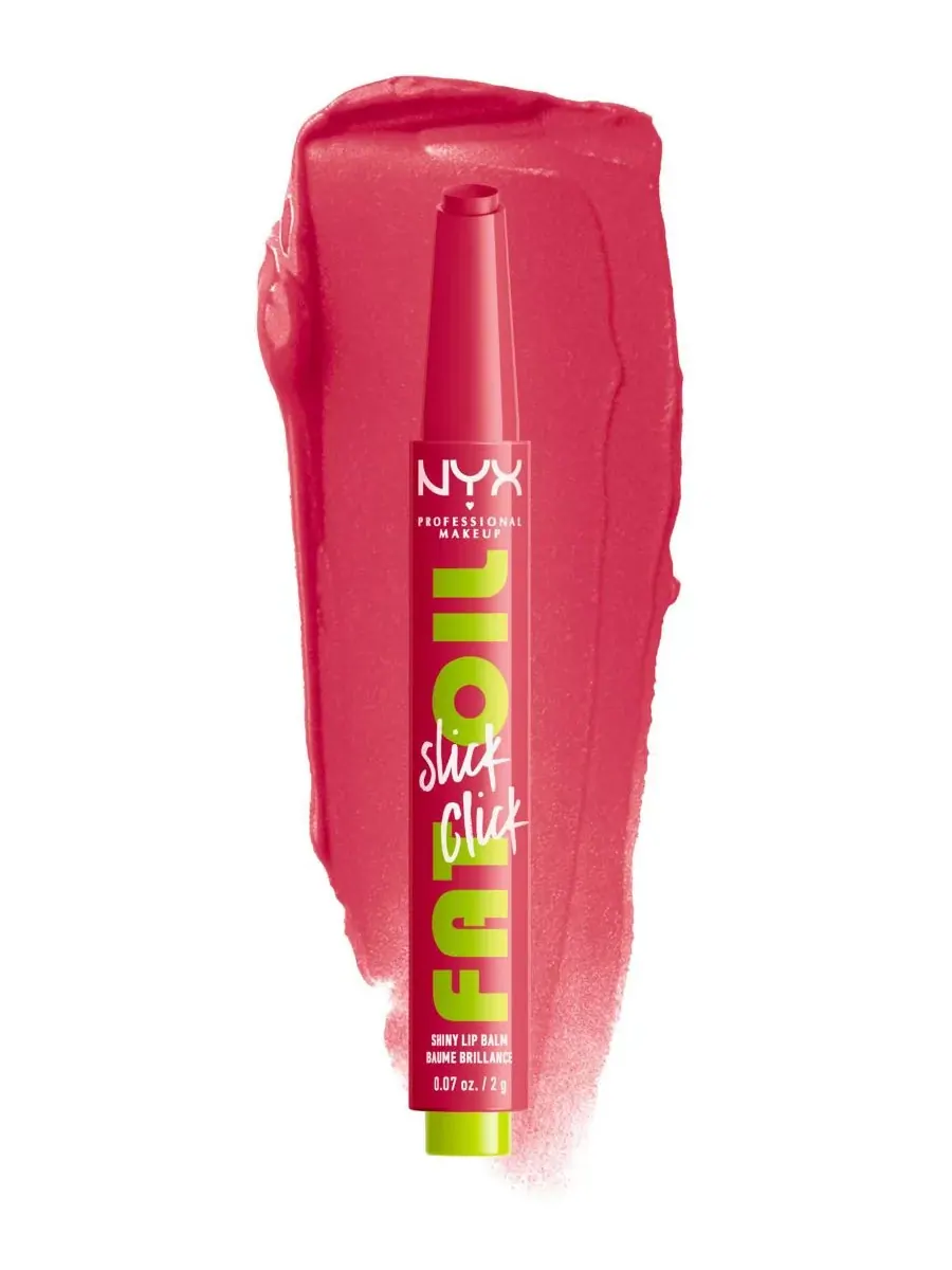 Fat Oil Slick Click NYX Professional Makeup, Double Tap (Raspberry) — изображение 2 из 10