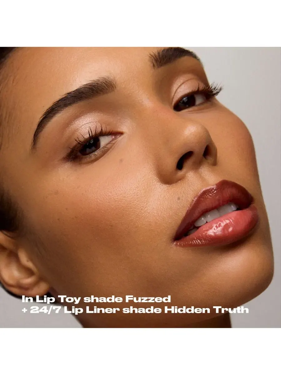 Блеск-масло для губ с эффектом окрашивания Lip Toy Sugar Coat Urban Decay, Fuzzed (Peach) — изображение 5 из 11