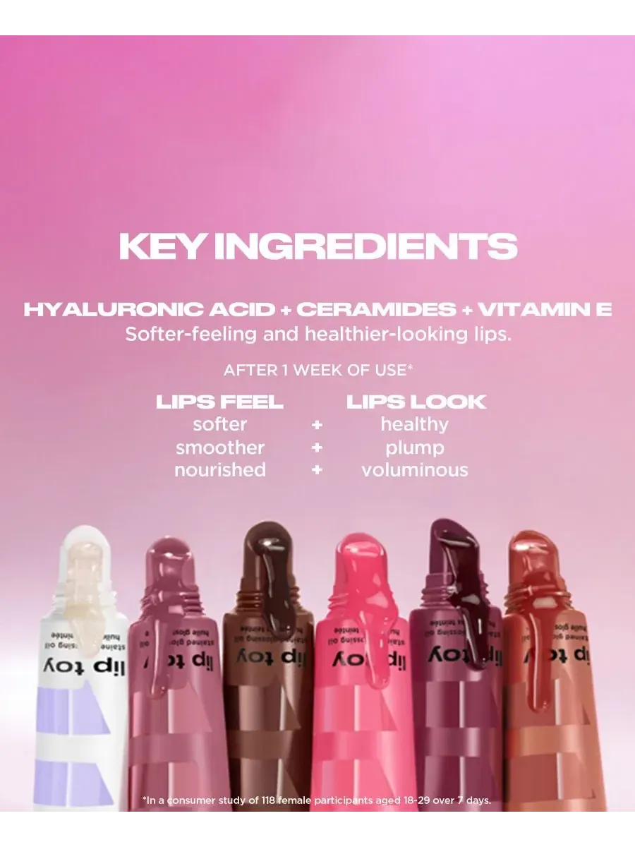 Масло для губ-тинт с блеском Lip Toy, полный размер Urban Decay — изображение 6 из 11