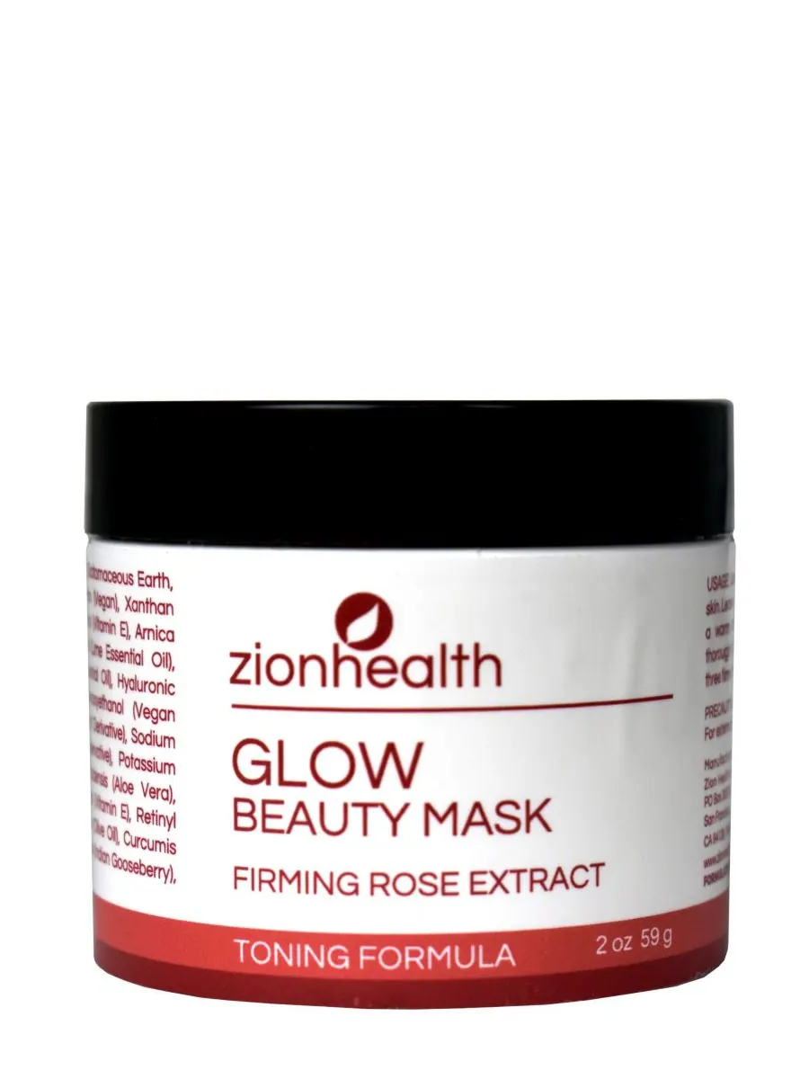 Маска для лица Zion Health — Adama Glow Beauty Mask, 57 г — мульти