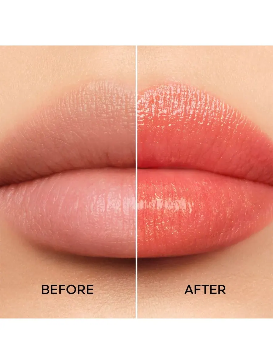 Бальзам для губ KissKiss Bee Glow GUERLAIN, 389 - Pearly Peach — изображение 3 из 10