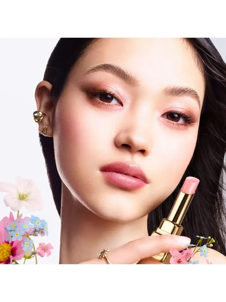 Бальзам для губ KissKiss Bee Glow GUERLAIN, 389 - Pearly Peach — изображение 10 из 10