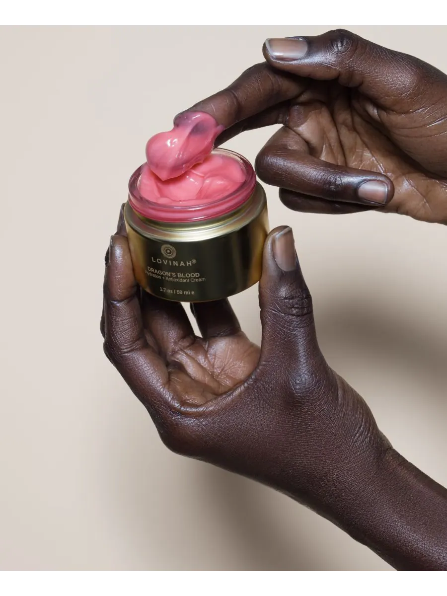 Крем для лица Lovinah Skincare — «Драконья кровь и мастиковая вода», — изображение 4 из 4