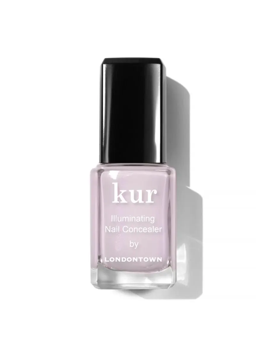 Лак для ногтей укрепляющий с розовым оттенком Kur Pink Illuminating Nail Concealer Londontown — розовый