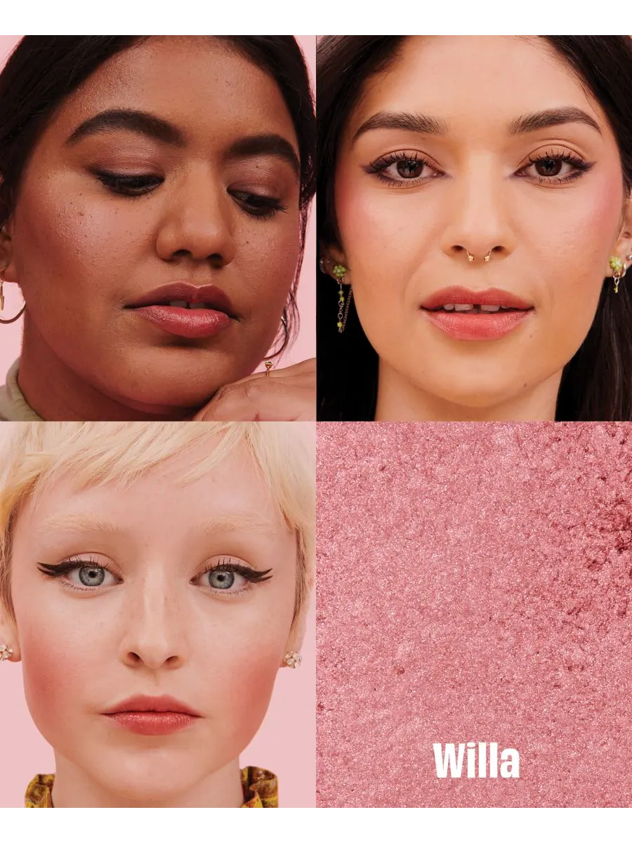 Мини-румяна WANDERful World Silky-Soft Powder Blush Benefit Cosmetics, — изображение 5 из 7