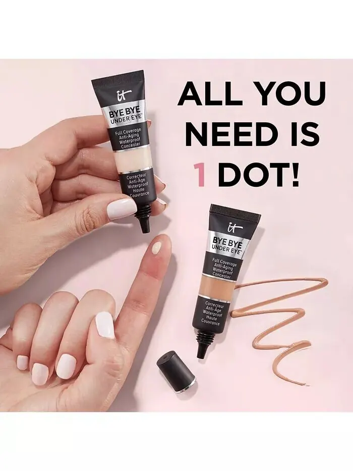 Bye Bye Under Eye Антивозрастной водостойкий консилер It Cosmetics — изображение 9 из 13