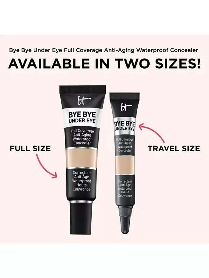 Bye Bye Under Eye Антивозрастной водостойкий консилер It Cosmetics, цвет 35.0 - Rich Amber (warm) — изображение 7 из 13
