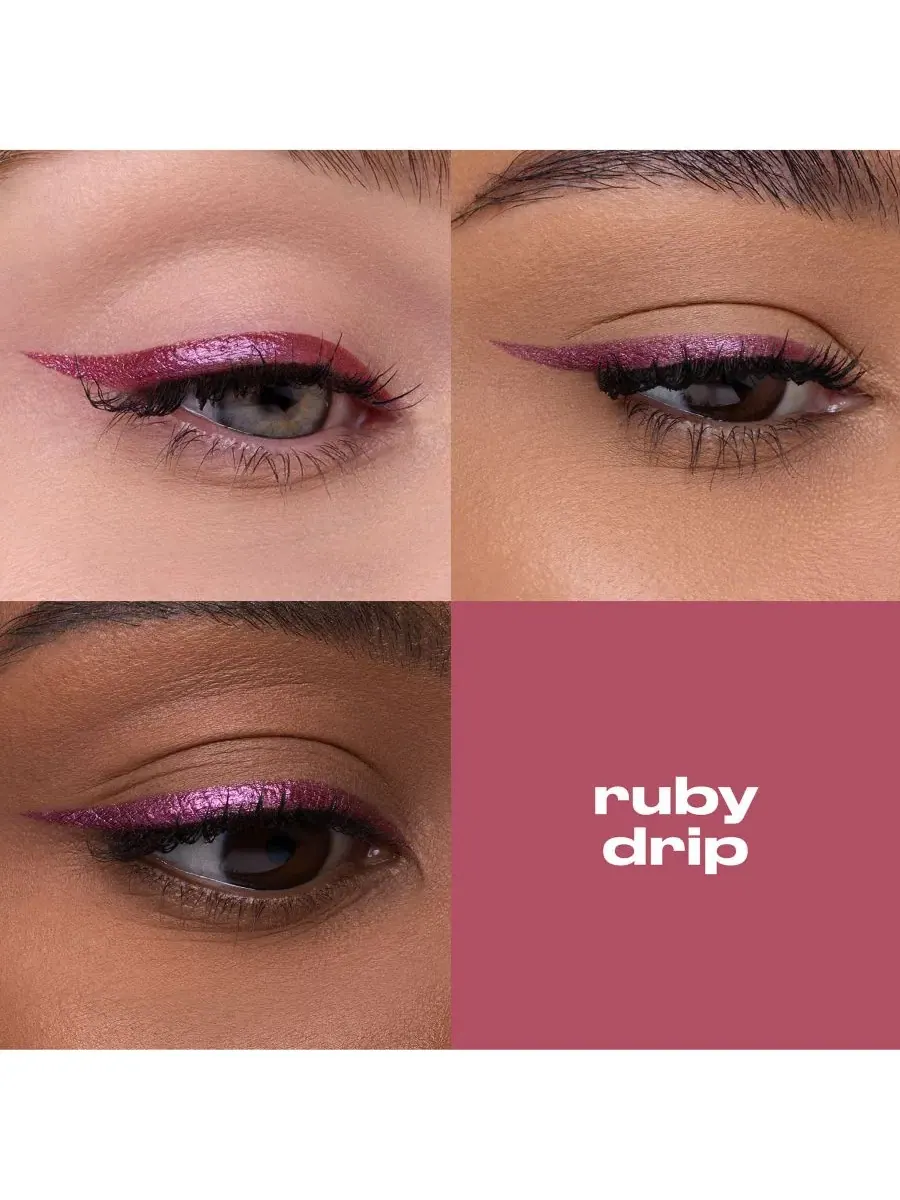 Жидкая подводка для глаз в стике 24/7, 0,04 унции Urban Decay, Metallic Raspberry — изображение 2 из 8