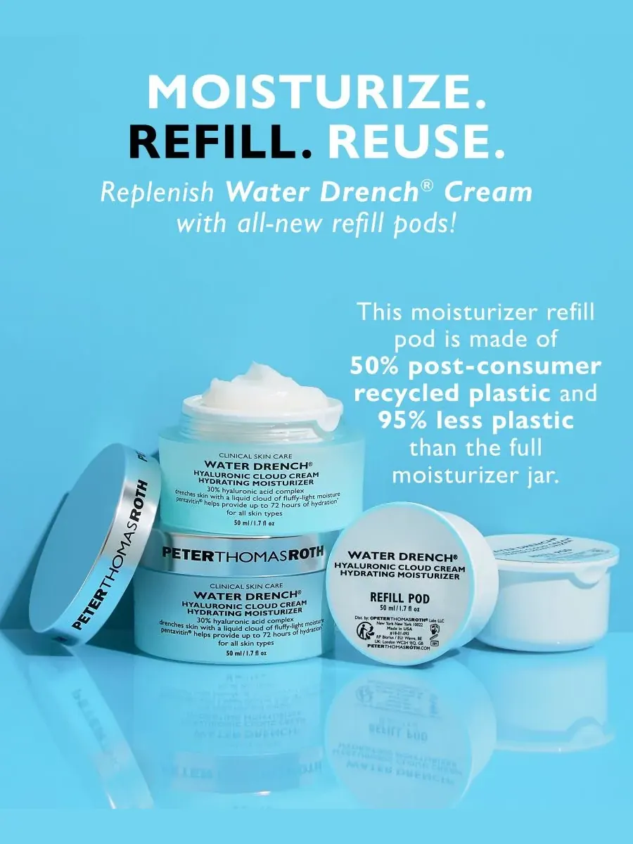 Крем для лица Peter Thomas Roth — Сменный картридж для увлажняющего крема Water Drench Hyaluronic — изображение 7 из 7