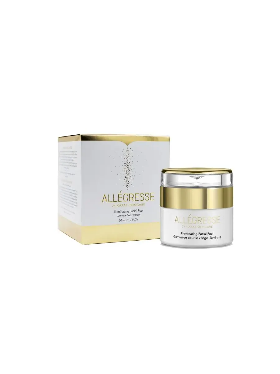 Пилинг Allegresse 24 Karat Skin Care — Осветляющий для лица 24K, 48 мл — изображение 2 из 3