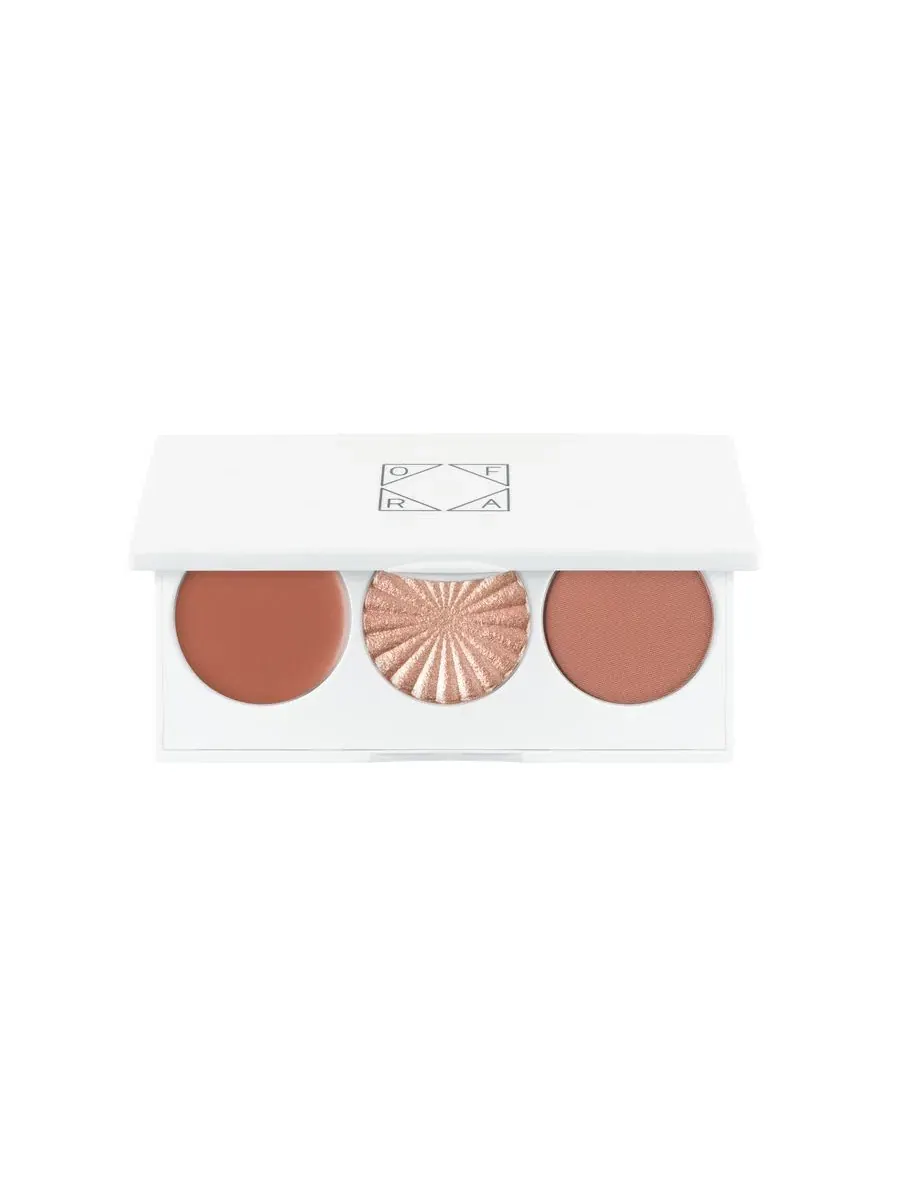 Палетка румян Midi Palette Heavenly Blooms OFRA Cosmetics — розовый