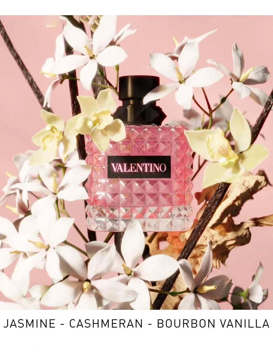 Подарочный набор парфюмерии Donna Born in Roma, 3 предмета Valentino — изображение 3 из 5