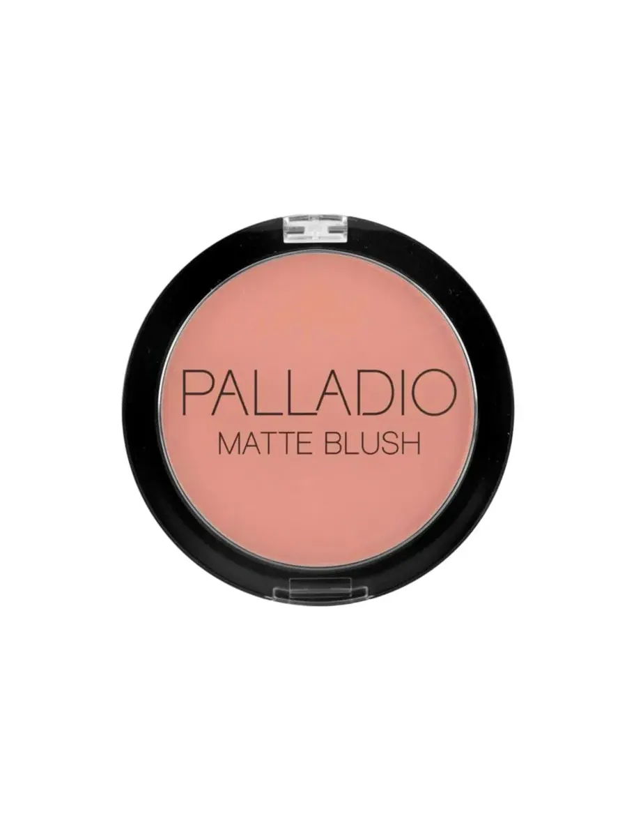 Румяна матовые с кистью для растушевки, 6 г, Peach Ice Palladio