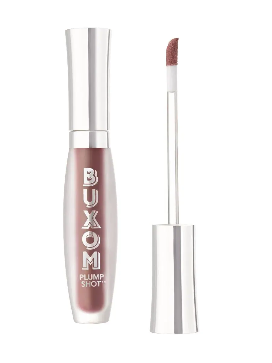Блеск для губ с пептидами, 4 мл, Shimmer Buxom Cosmetics, Sheer Chocolate Shimmer — изображение 1 из 7