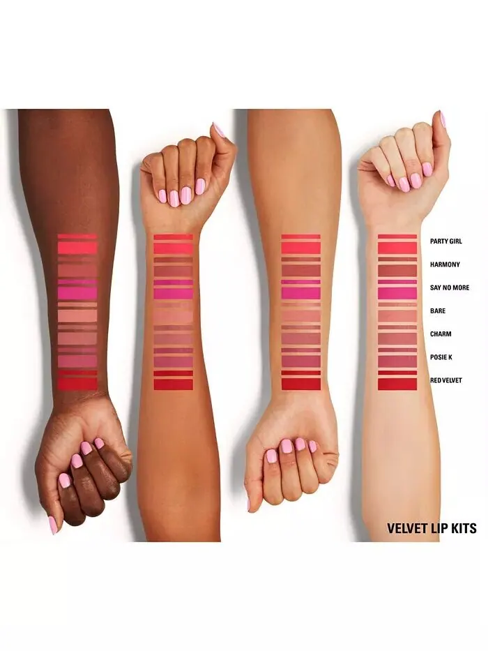 2 шт. Бархатный набор для губ Kylie Cosmetics, цвет 100 Posie K — изображение 10 из 10