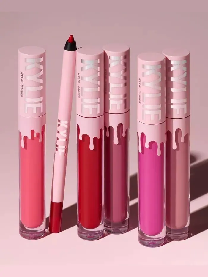 2 шт. Бархатный набор для губ Kylie Cosmetics, цвет 100 Posie K — изображение 8 из 10