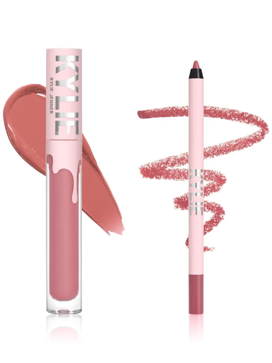 Набор из 2 бархатных помад Kylie Cosmetics, цвет 305 harmony — изображение 2 из 10