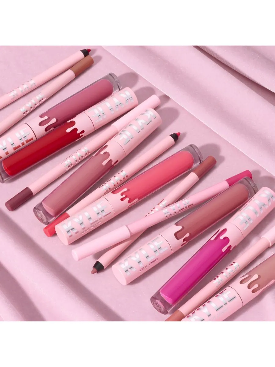 Набор из 2 бархатных помад Kylie Cosmetics, цвет 305 harmony — изображение 7 из 10