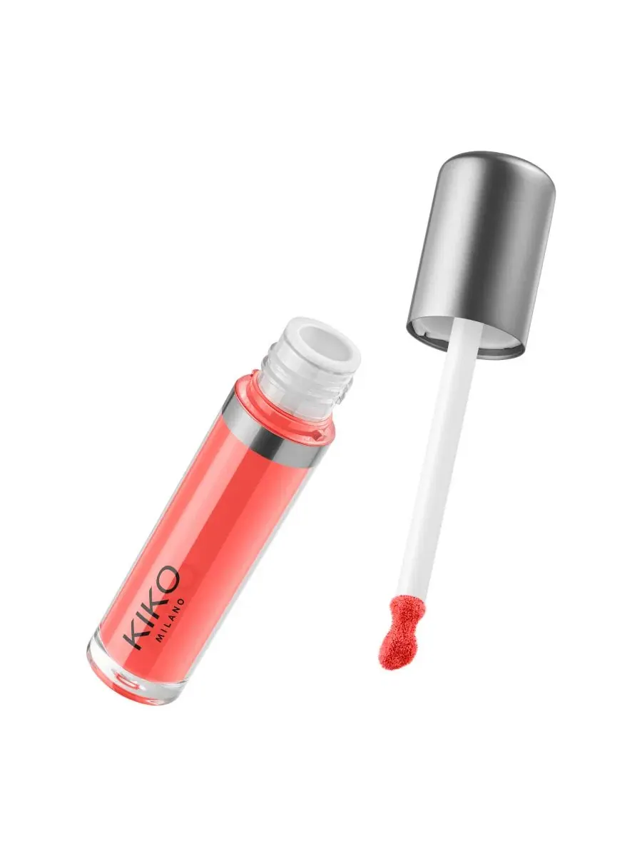 Матовая жидкая помада Lasting Matte Veil KIKO Milano, 10 Magnetic Coral — изображение 3 из 8