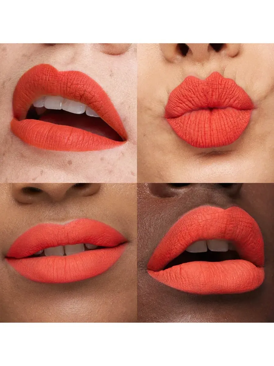 Матовая жидкая помада Lasting Matte Veil KIKO Milano, 10 Magnetic Coral — изображение 4 из 8