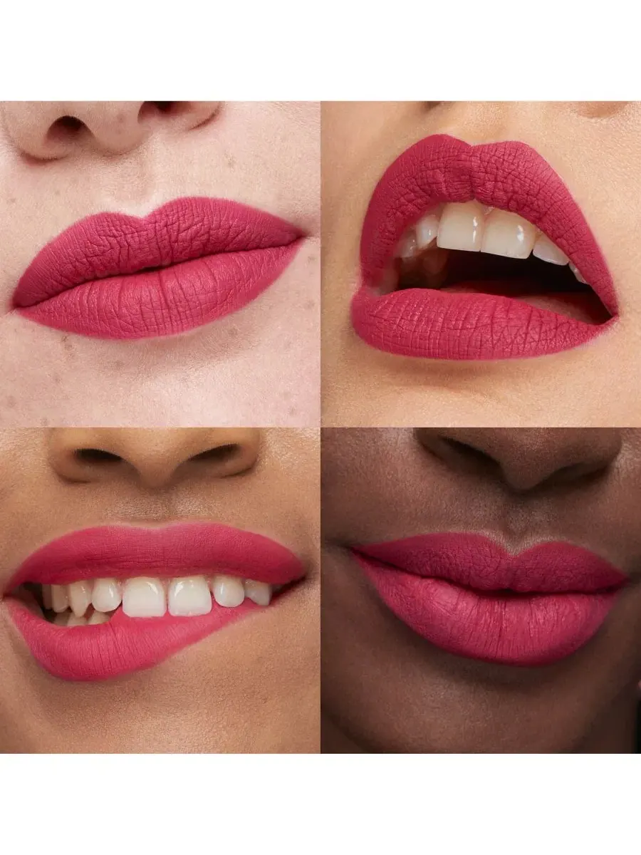 Матовая жидкая помада KIKO Milano Lasting Matte Veil, 4 г, 14 Magenta — изображение 4 из 8