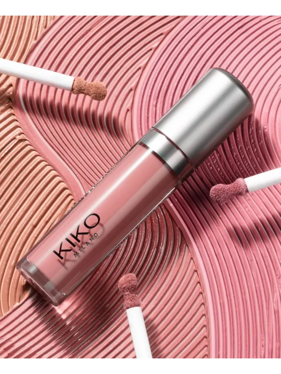 Матовая жидкая помада KIKO Milano Lasting Matte Veil, 4 г, 14 Magenta — изображение 6 из 8