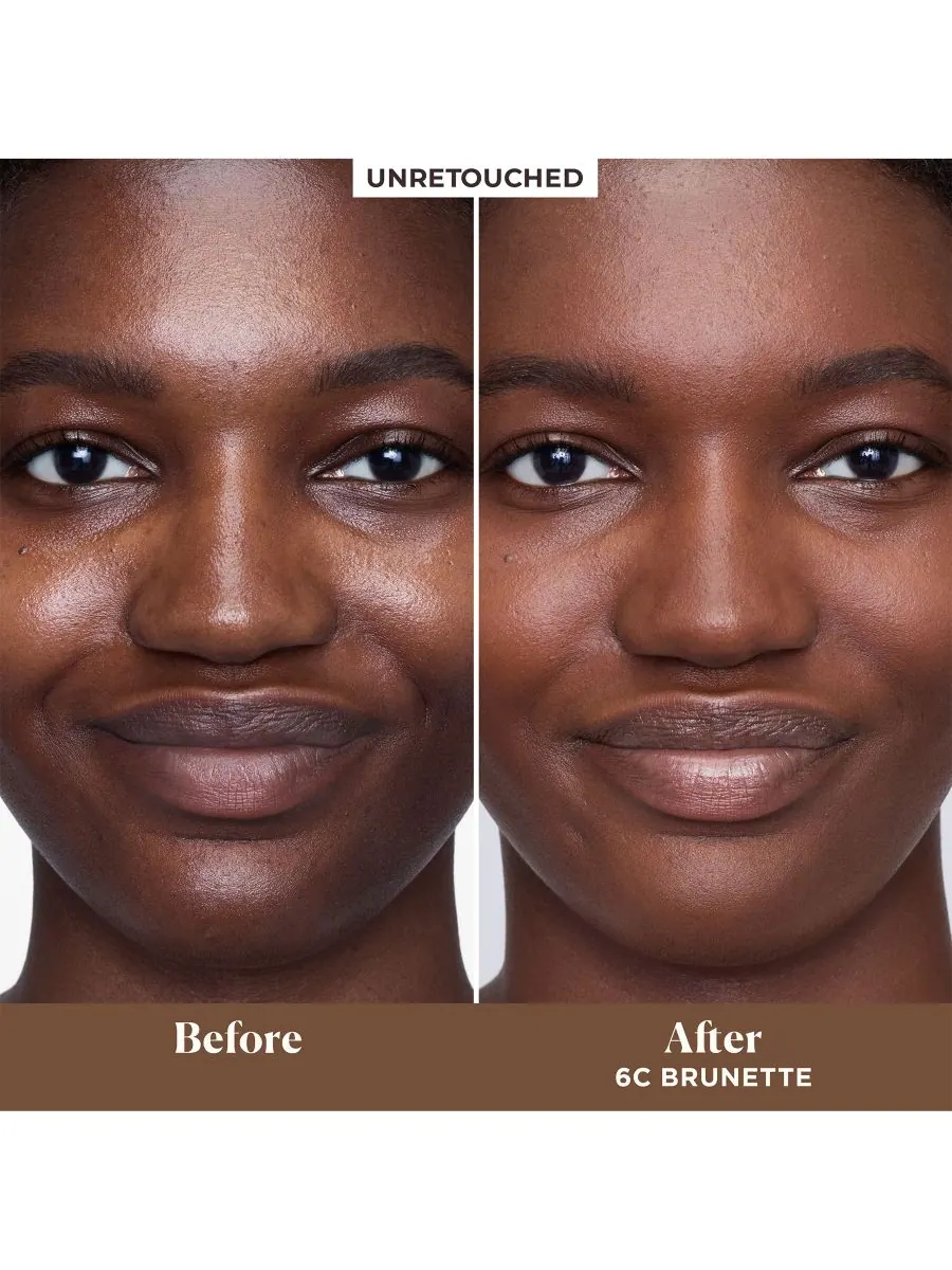 Крем для лица SPF LAURA MERCIER Тонирующий увлажняющий с матирующим эффектом и,, цвет 6c brunette — изображение 2 из 10
