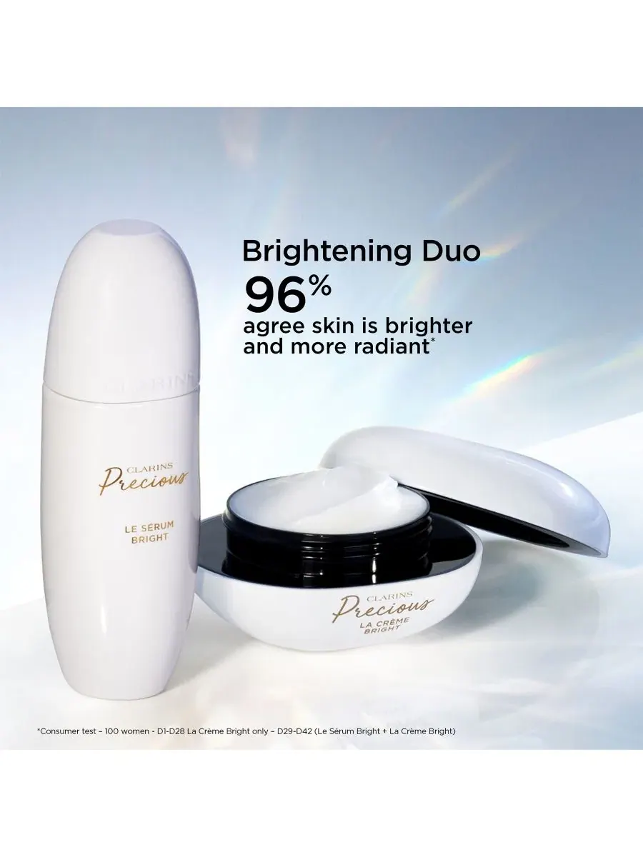 Крем для лица Clarins — Увлажняющий Precious La Creme Brightening Moisturizer, 48 г — изображение 7 из 8