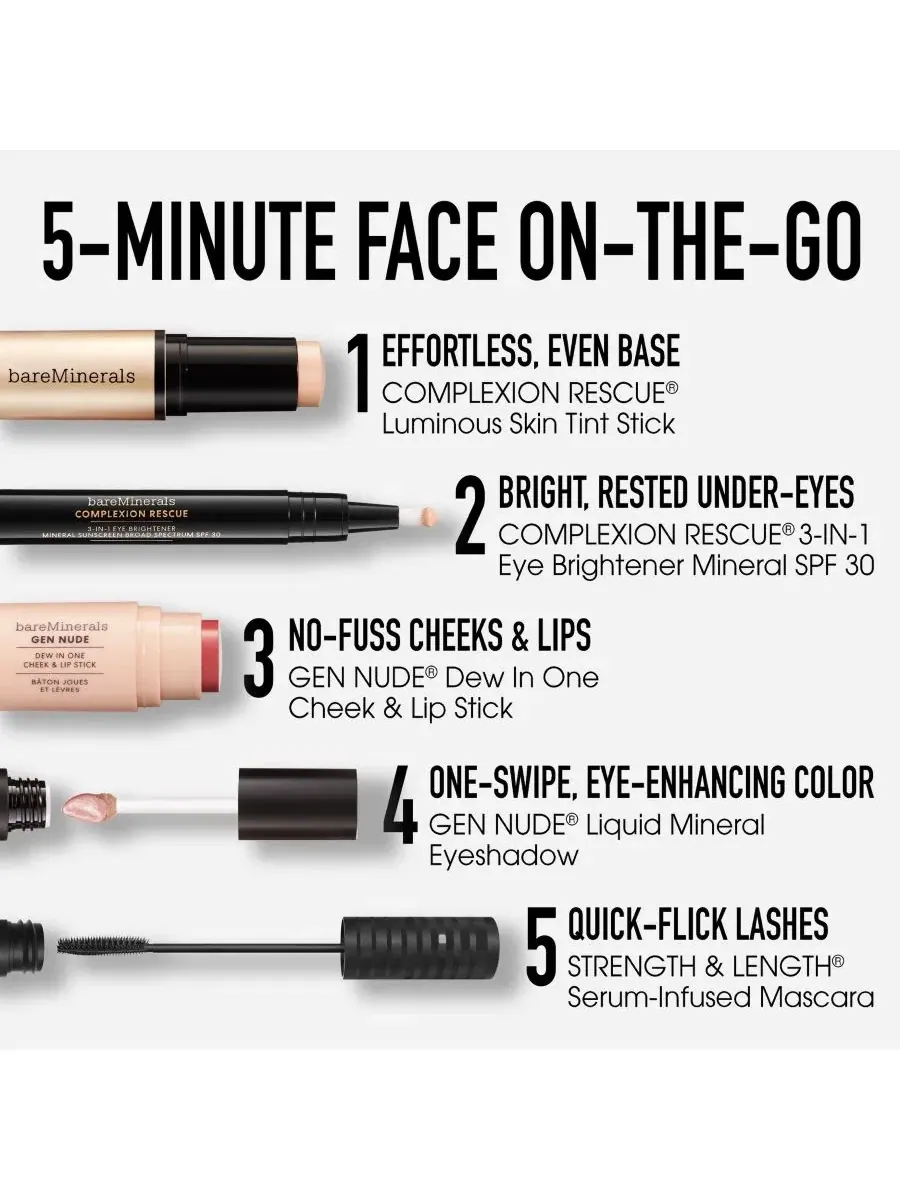 Консилер для области вокруг глаз с SPF 30, 3 г, Deep bareMinerals — изображение 16 из 16