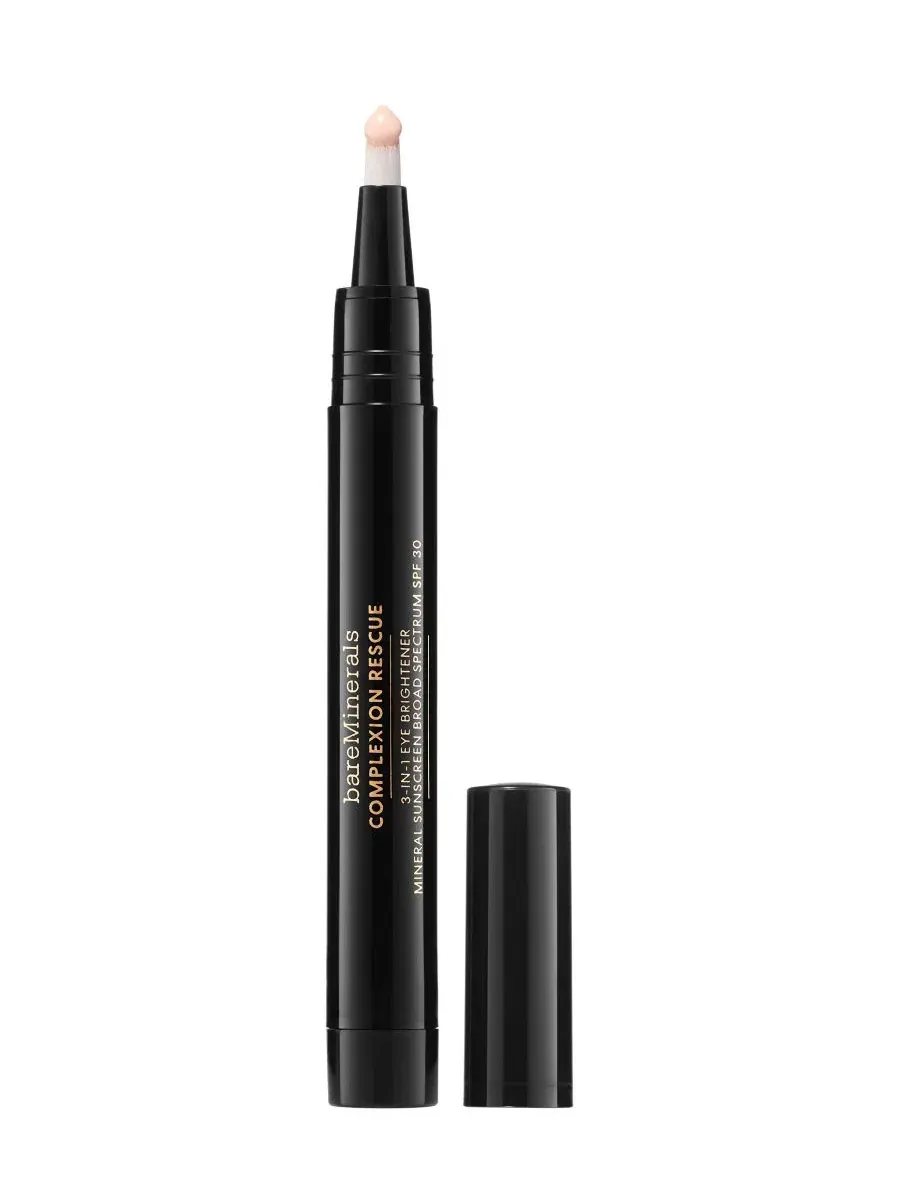 Крем для век с SPF 30, 3-в-1, 3 г, с кофеином, Complexion Rescue bareMinerals, Fair