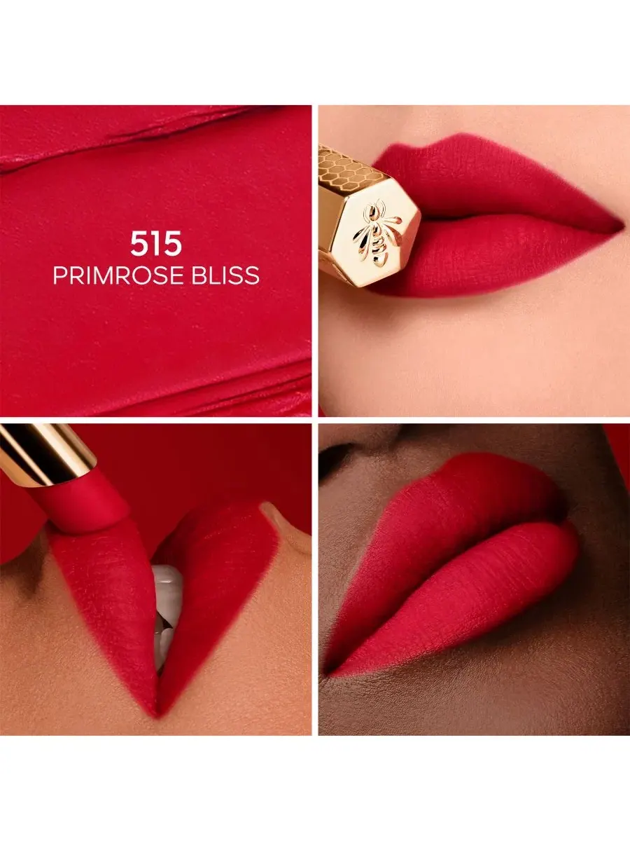 Сменный блок для помады KissKiss с медом Guerlain, 515 primrose bliss — изображение 2 из 8