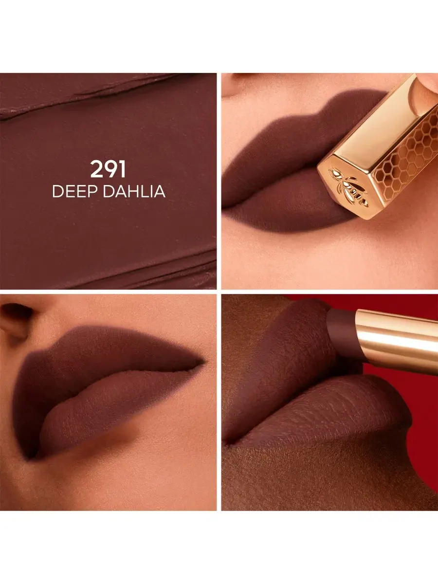 Сменный блок для помады KissKiss с медом Guerlain, 291 deep dahlia — изображение 2 из 8