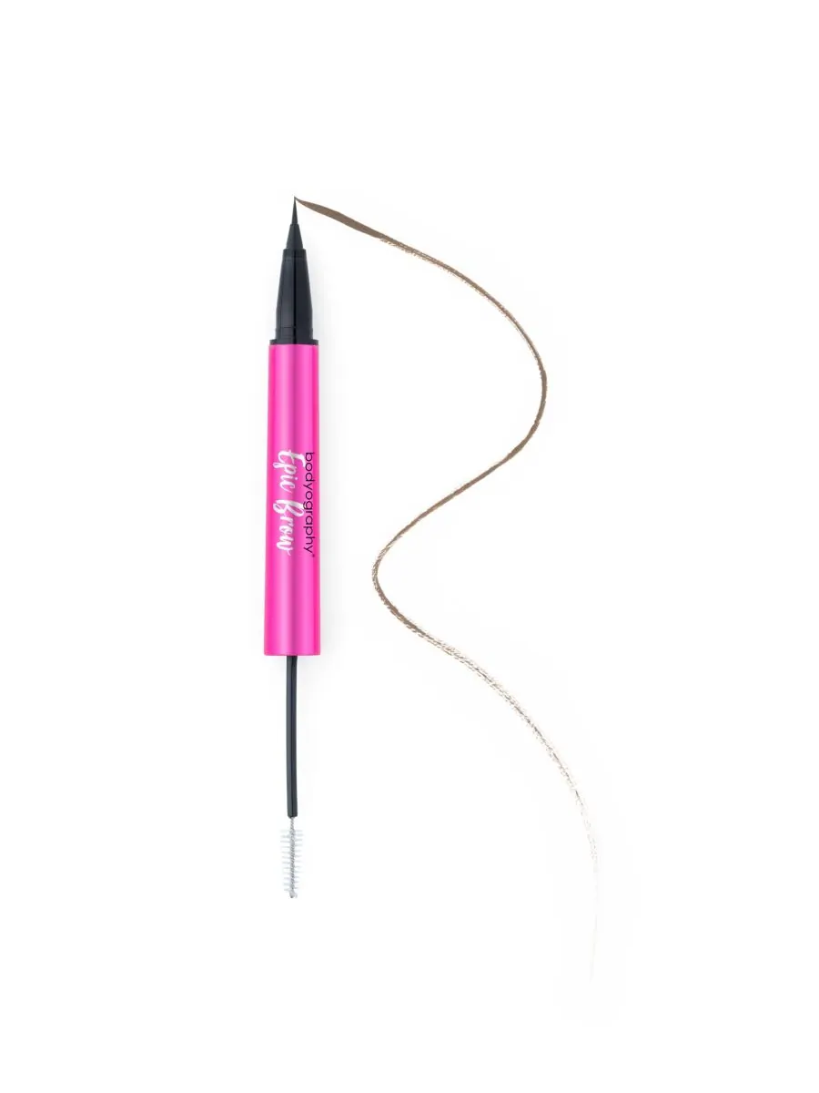 Жидкий карандаш для бровей Epic Brow Liquid Brow Definer + прозрачный гель для бровей Clear Brow — изображение 1 из 4