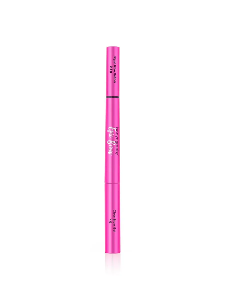 Жидкий карандаш для бровей Epic Brow Liquid Brow Definer + прозрачный гель для бровей Clear Brow — изображение 4 из 4
