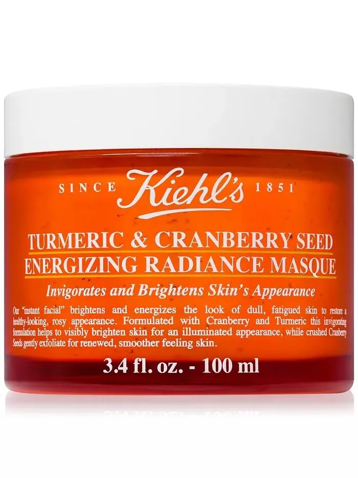 Маска для лица Kiehl's — Придающая сияние с куркумой и семенами клюквы, Since — мульти