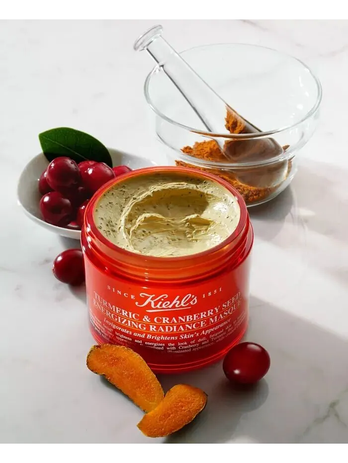 Маска для лица Kiehl's — Придающая сияние с куркумой и семенами клюквы, Since — изображение 5 из 7