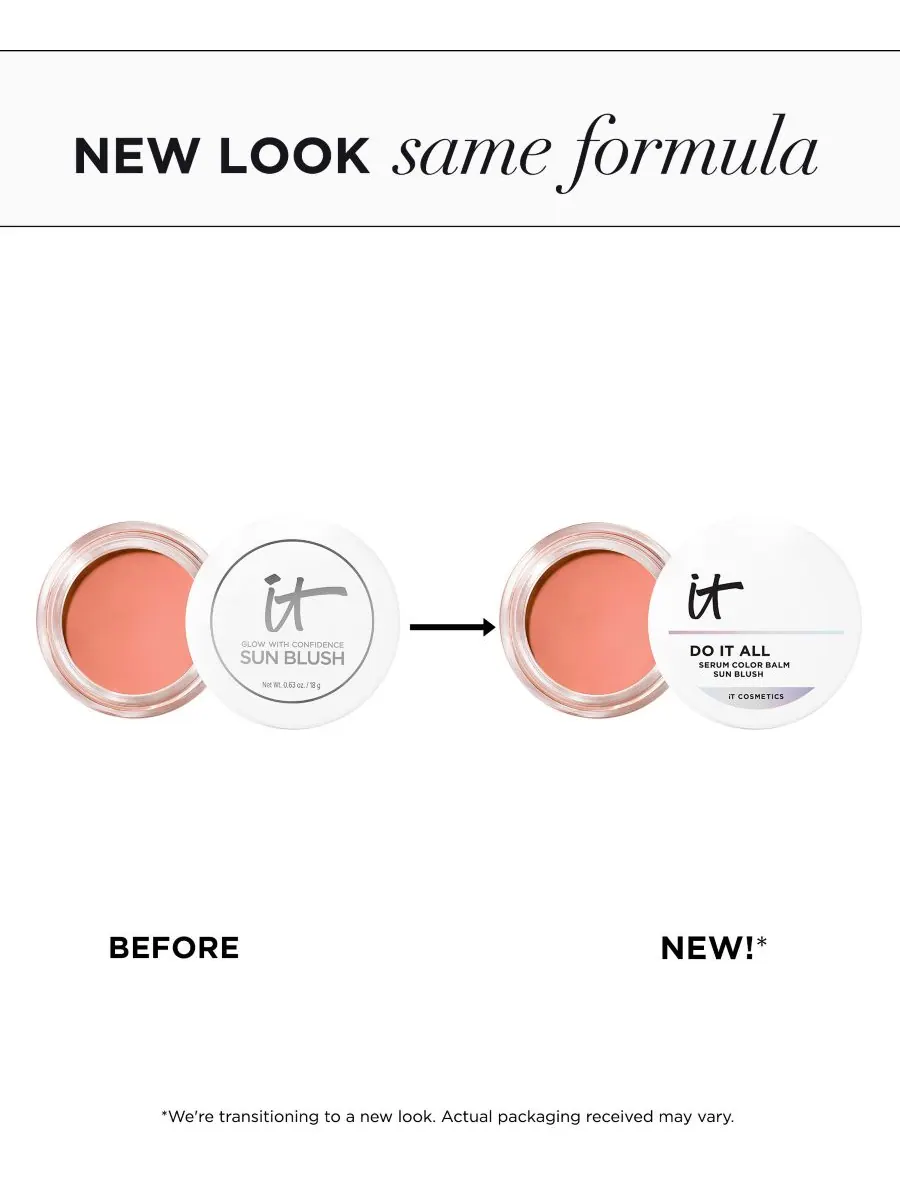 Сыворотка-бальзам для волос Do It All, солнцезащитный крем-бронзер IT Cosmetics — изображение 3 из 6