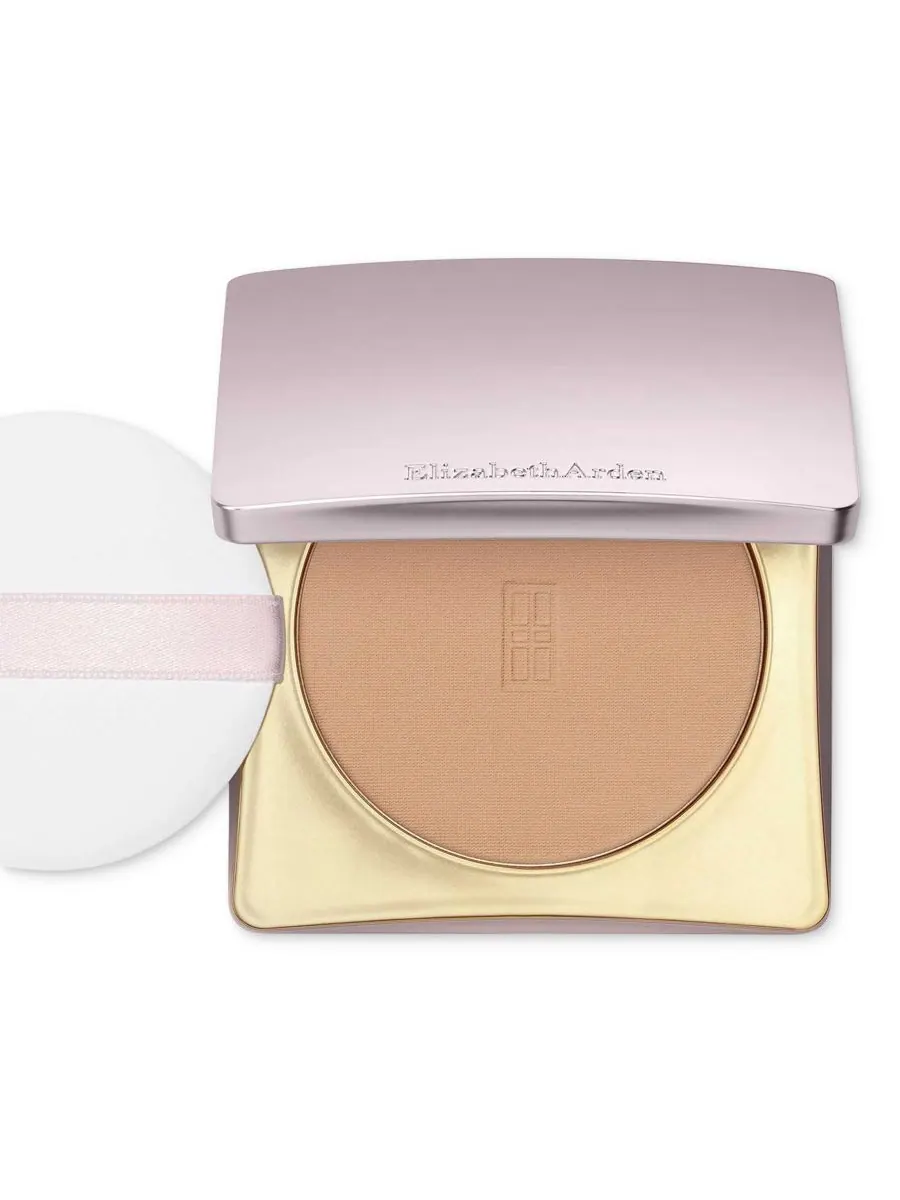 Прессованная пудра для ухода за кожей Flawless Finish Elizabeth Arden — серый