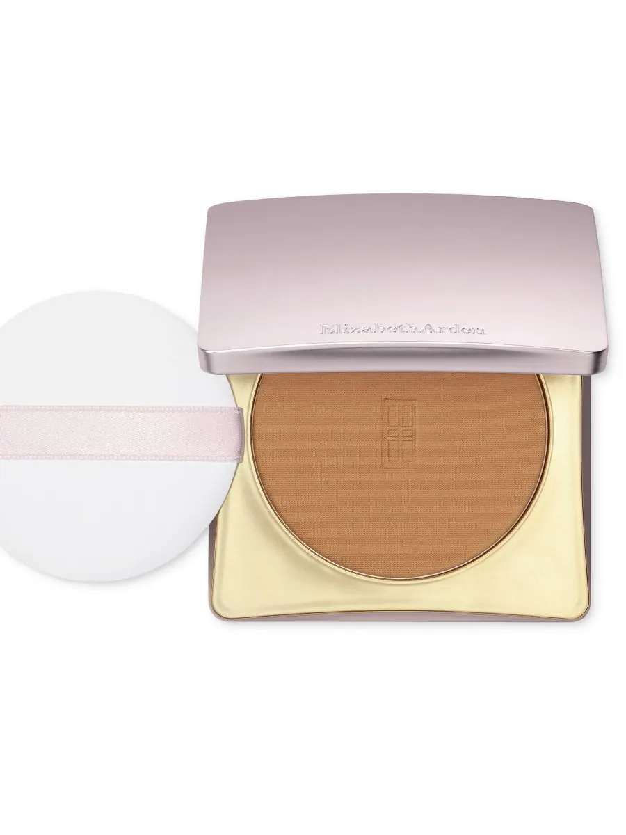 Прессованная пудра для ухода за кожей Flawless Finish Elizabeth Arden, цвет medium deep — изображение 1 из 8