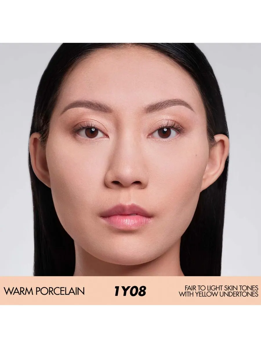 Матирующая бархатная пудра-основа HD Skin MAKE UP FOR EVER, цвет 1y08 warm porcelain — изображение 4 из 7