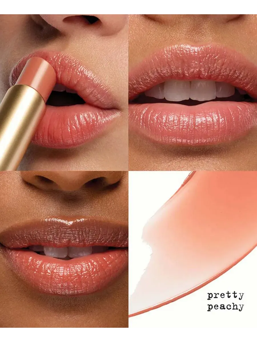 Бальзам для губ Heavens Dew Honey Glow Balm, 0,09 унции Stila, Pretty Peachy — изображение 4 из 6