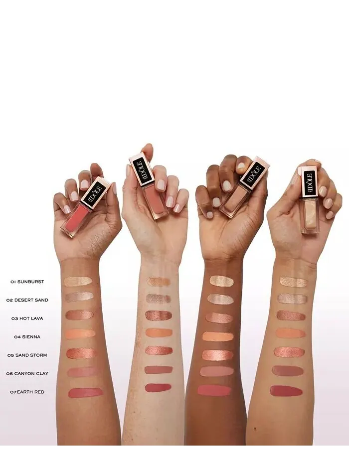 Жидкие тени для век и подводка для глаз Idôle Tint Longwear Lancôme, цвет 03 Hot Lava — изображение 6 из 9