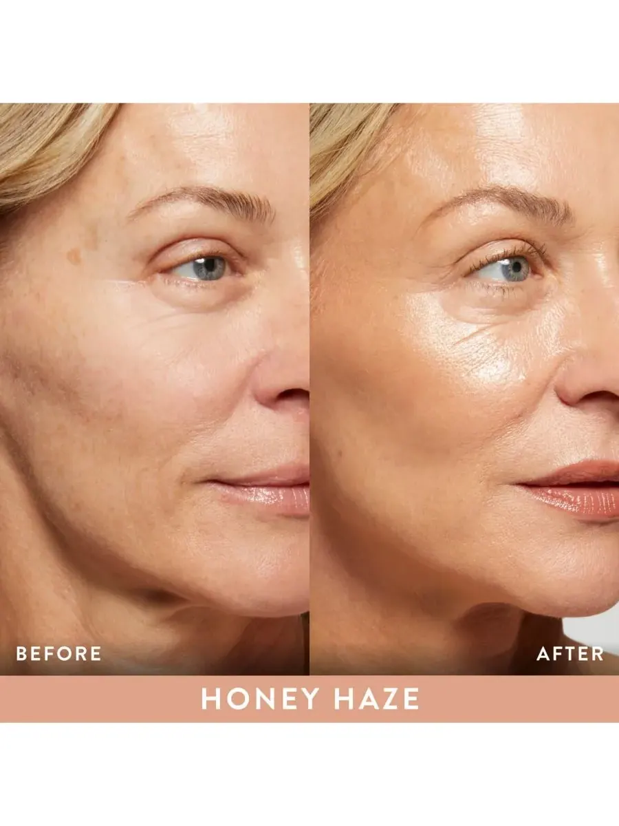 Увлажняющий тональный крем Wonder Balm Hydrating Skin Tint, оттенок Honey Haze, 0,15 унции Laura — изображение 5 из 10