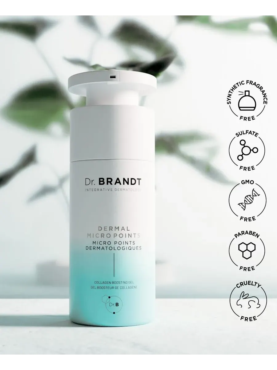 Маска для лица Dr. Brandt — Гель для повышения выработки коллагена Dermal Micro Points — изображение 8 из 8